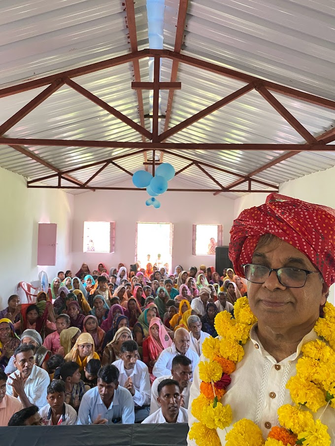 Church dedication Rajasthan